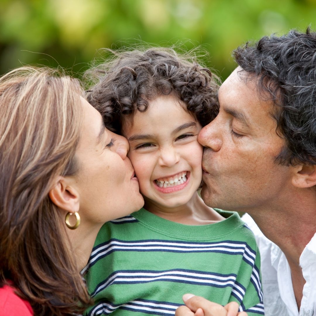 parents with child
